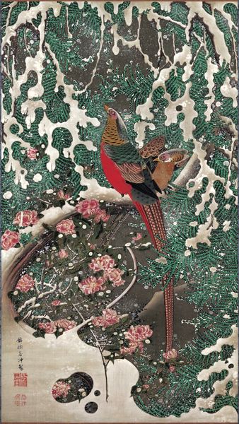 伊藤若冲～動植綵絵 紫陽花双鶏図～ | JUNKY CLASSICS | ジャンキー