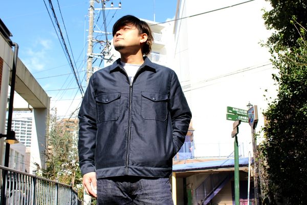 Engineered Garments メカニックジャケットXL アメリカ製 Engineered Garments G8 Jacket Black Alligator Embossed Fake