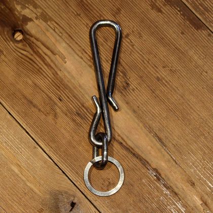 JUNKY CLASSICS ORIGINALS Key Holder（SILVER・ROUGH Ver