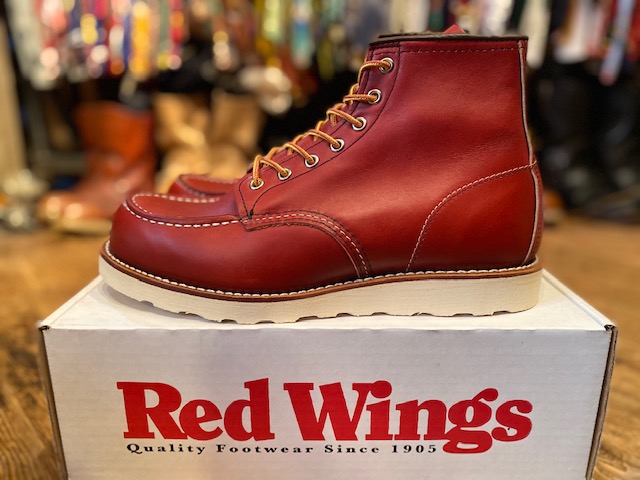 レッドウイングのアイリッシュセッターが再入荷しました