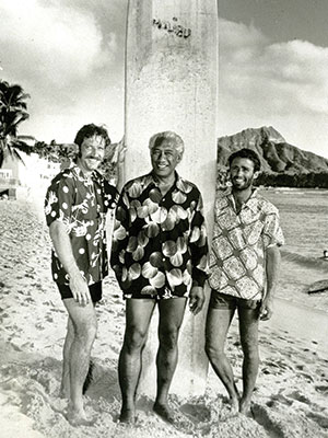 [Duke Kahanamoku] パームツリー柄ジャケット Duke Kahanamoku] パームツリー柄ジャケット