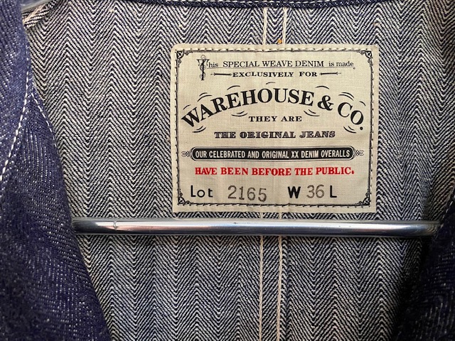 だ*い様 週末値引　ウエアハウス 完売品　デニム ヘリンボーン カバーオール 2 だ*い様 週末値引 ウエアハウス 完売品 デニム ヘリンボーン