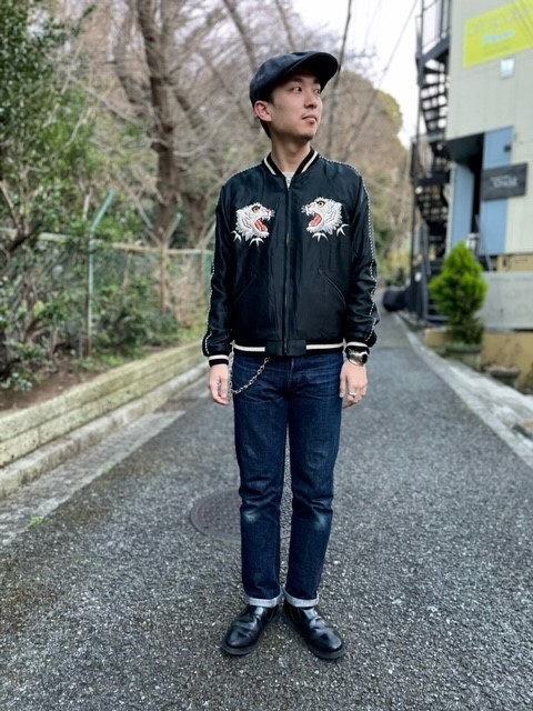 ⭐︎氷室京介さん着用⭐︎テーラー東洋　TIGER HEAD×CHEVY LOVER 楽天市場】TAILOR TOYO テーラー東洋 スカジャン メンズ