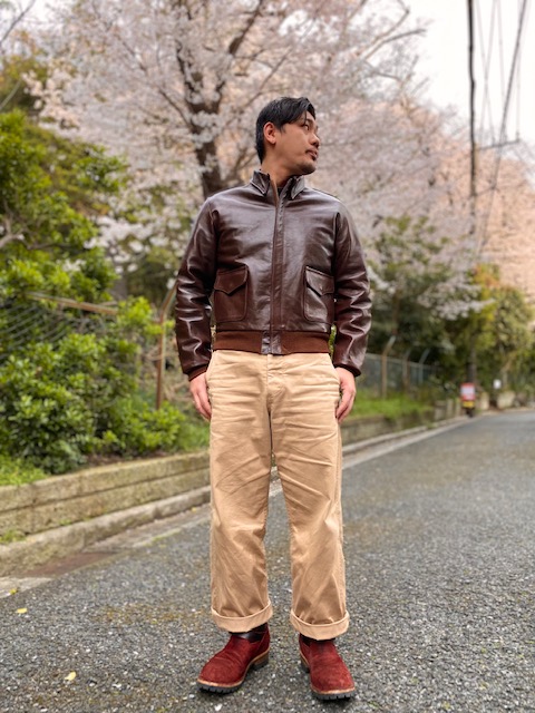 The REAL McCOY'S】 A-2 Flight Jacket J.A. DUBOW 1994s 旧