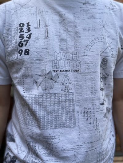 FICTION ROMANCE TEST ANSWER T-SHIRT “MATH HURTS” | JUNKY CLASSICS