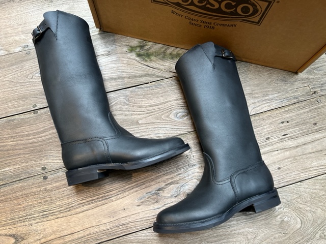 初めていただきました！！WESCO MOTORCYCLE PATROL BOOT