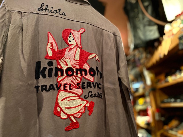 キングルイの実名復刻！！良柄のボウリングシャツが入荷