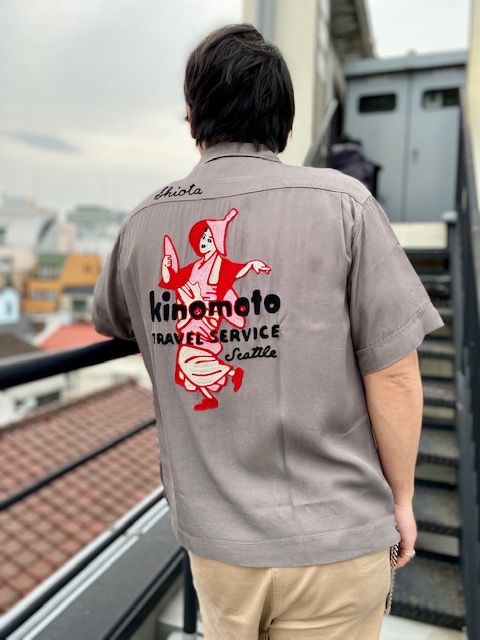 キングルイの実名復刻！！良柄のボウリングシャツが入荷