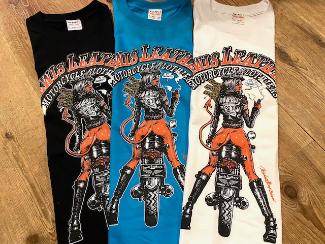 ルイスレザー×ロッキンジェリービーン！！めっちゃカッコいいT
