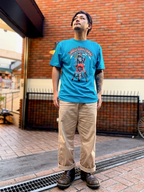 ルイスレザー×ロッキンジェリービーン!!めっちゃカッコいいT ルイスレザー×ロッキンジェリービーン!!めっちゃカッコいいT