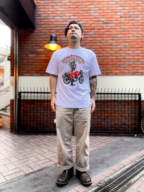 ルイスレザー×ロッキンジェリービーン!!めっちゃカッコいいT ルイスレザー×ロッキンジェリービーン!!めっちゃカッコいいT