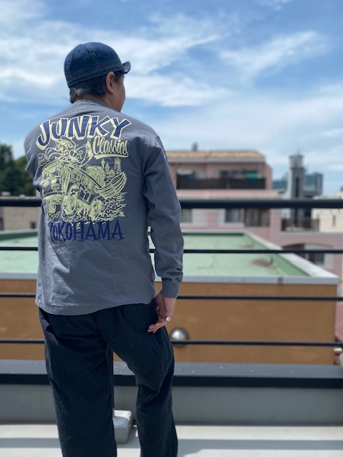 junky classics ロンT L 明日発売開始！！大好評のオリジナルロンT！！ | JUNKY CLASSICS