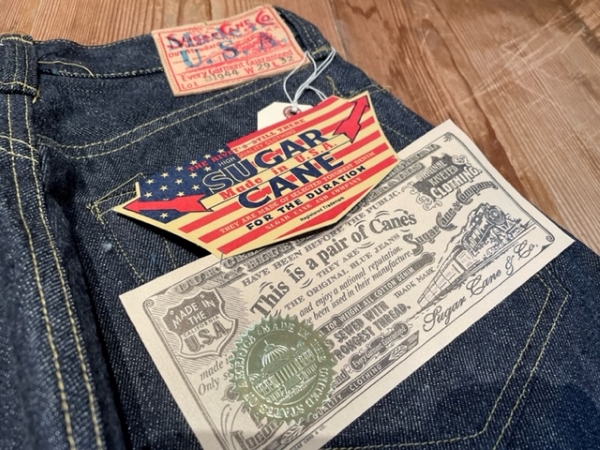 408回目キヨ!!(SUGAR CANE “Made in USA” 13oz. BLUE DENIM 408回目キヨ!!(SUGAR CANE “Made in USA” 13oz. BLUE DENIM