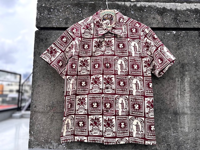 サンサーフから切手柄のシャツが入荷!!これいいっす サンサーフから切手柄のシャツが入荷!!これいいっす