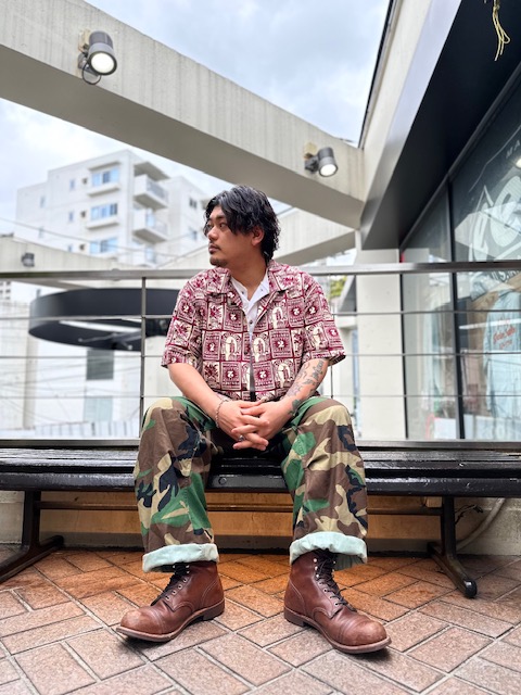 サンサーフから切手柄のシャツが入荷!!これいいっす サンサーフから切手柄のシャツが入荷!!これいいっす