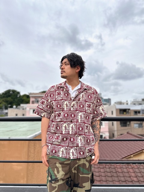 サンサーフから切手柄のシャツが入荷！！これいいっす