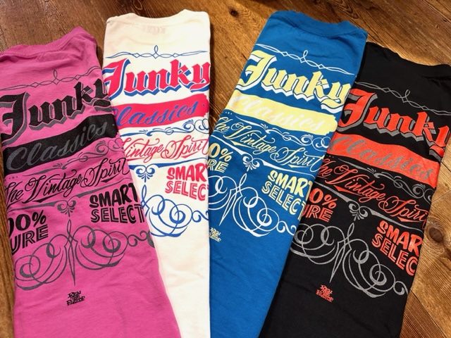 明日発売開始！！オリジナルTシャツ！！KEN THE FLATTOP×JUNKY