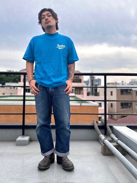 明日発売開始！！オリジナルTシャツ！！KEN THE FLATTOP×JUNKY