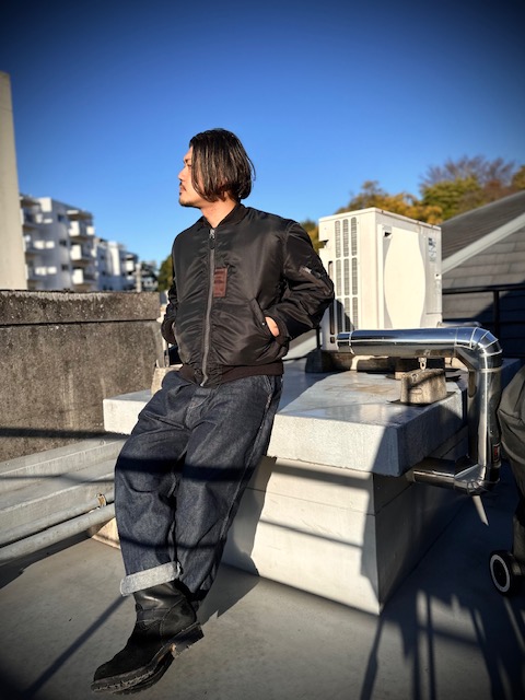 ウィリアムギブソンのフライトジャケット!!MA-1&L-2B ウィリアムギブソンのフライトジャケット!!MA-1&L-2B