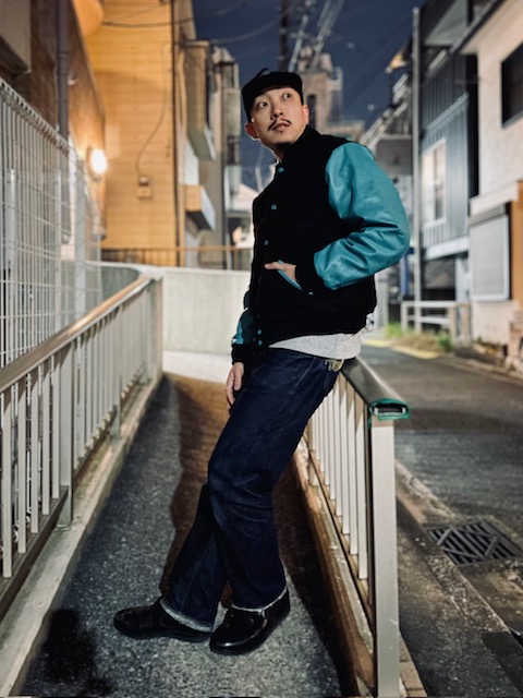 第5試合」 SETTLEMIER'S×JUNKY CLASSICS VARSITY JACKET（BLACK