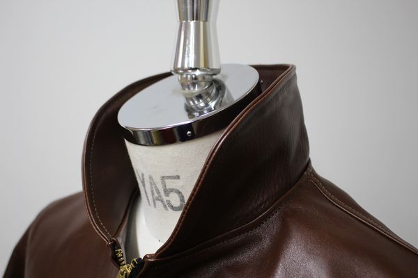 DAPPER'S~30's Style Horsehide Leather Cossack Jacket DAPPER'S~30's Style Horsehide Leather Cossack Jacket