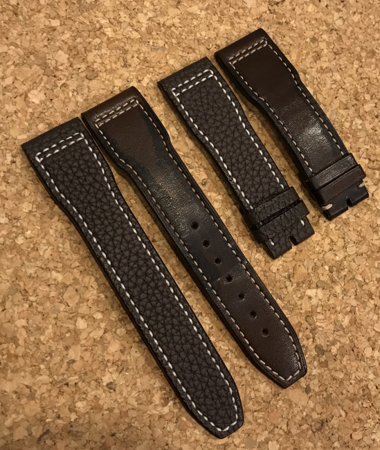 手縫い時計の革ベルト | SOLO Handmade leather bag & accessories 手縫い時計の革ベルト | SOLO Handmade leather bag & accessories