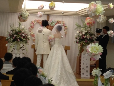 結婚式 ヨハン早稲田キリスト教会 イエス様愛してます ヨハン早稲田キリスト教会 イエス様愛してます