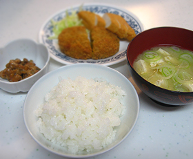 白い御飯