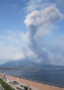 桜島の噴火