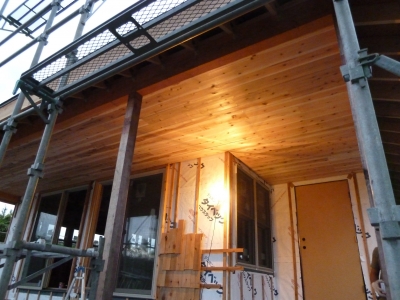 軒屋根完成