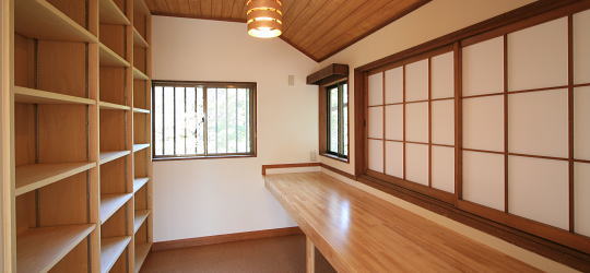 障子 室内建具として