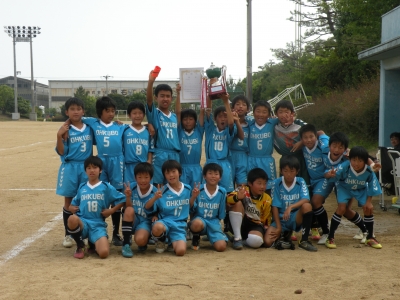 明石市 会長杯 優勝 大久保サッカークラブ