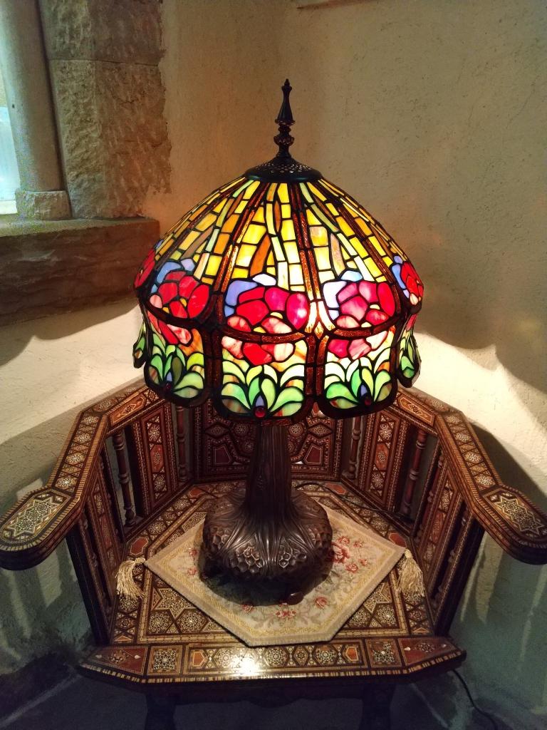 那須ステンドグラス美術館「リチャード・リーのランプ作品