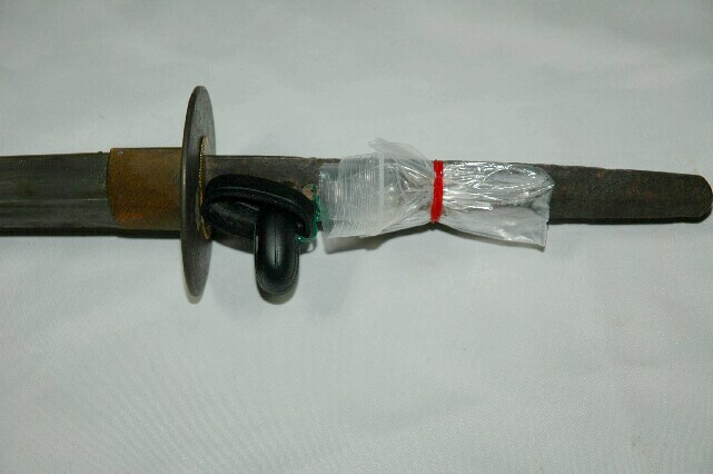 柄製作前