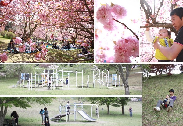 静峰ふるさと公園 第四駐車場 市内で那珂市