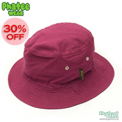 BUCKET HAT　PURPLE FLAT