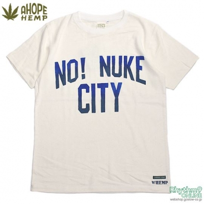 ヘンプTシャツ　ステンシル
