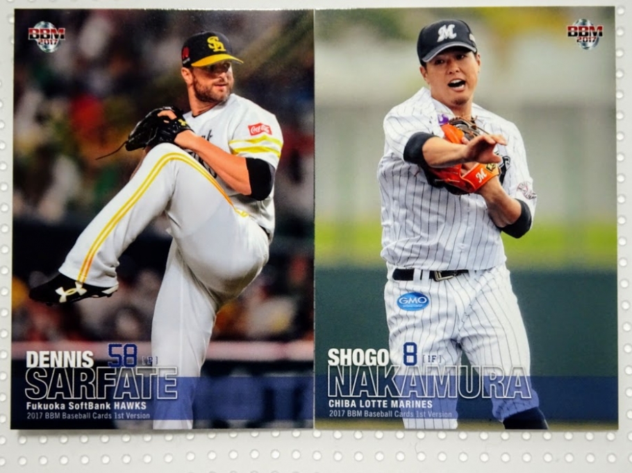 D･サファテ投手・中村奨吾選手