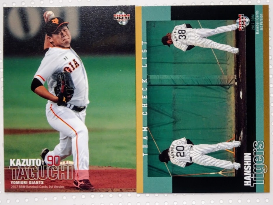 田口麗斗投手・チェックリスト