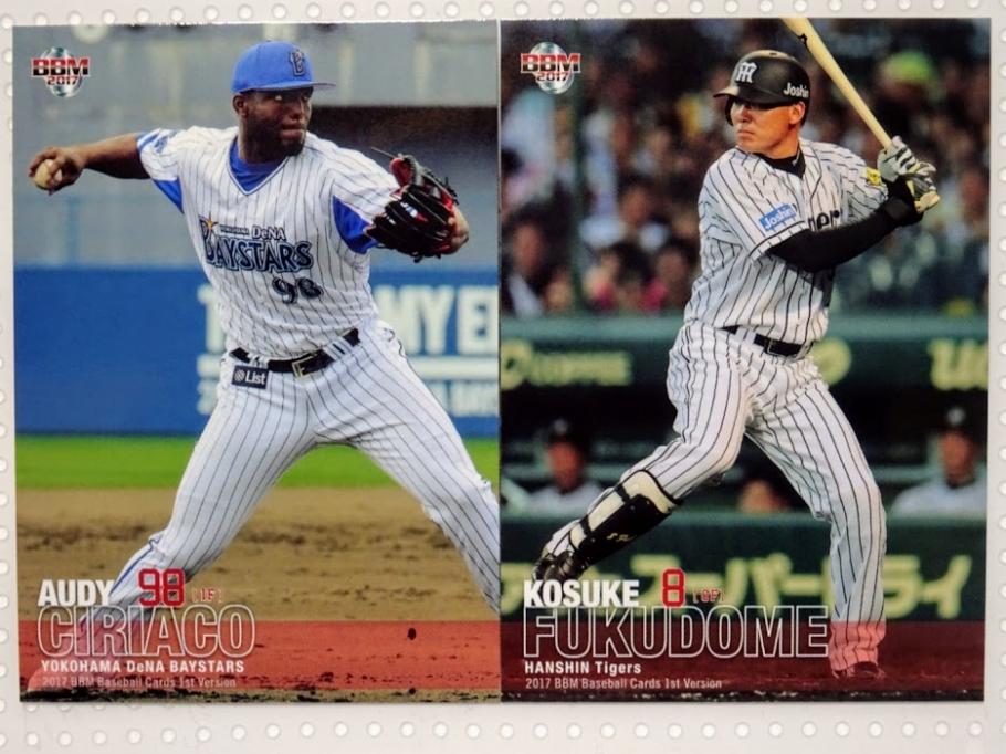 A･シリアコ選手・福留孝介選手