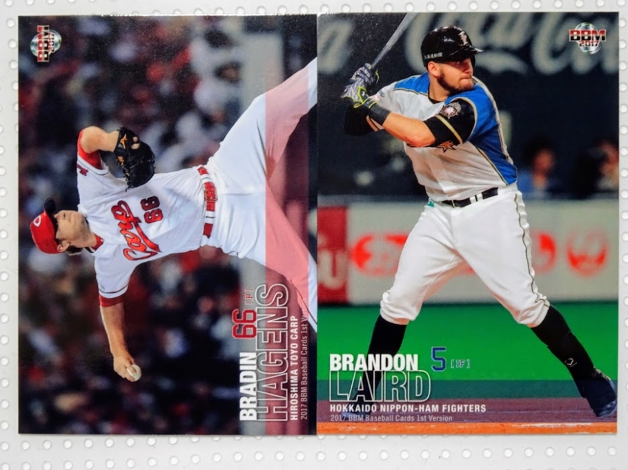 B.ヘーゲンズ投手・レアード選手