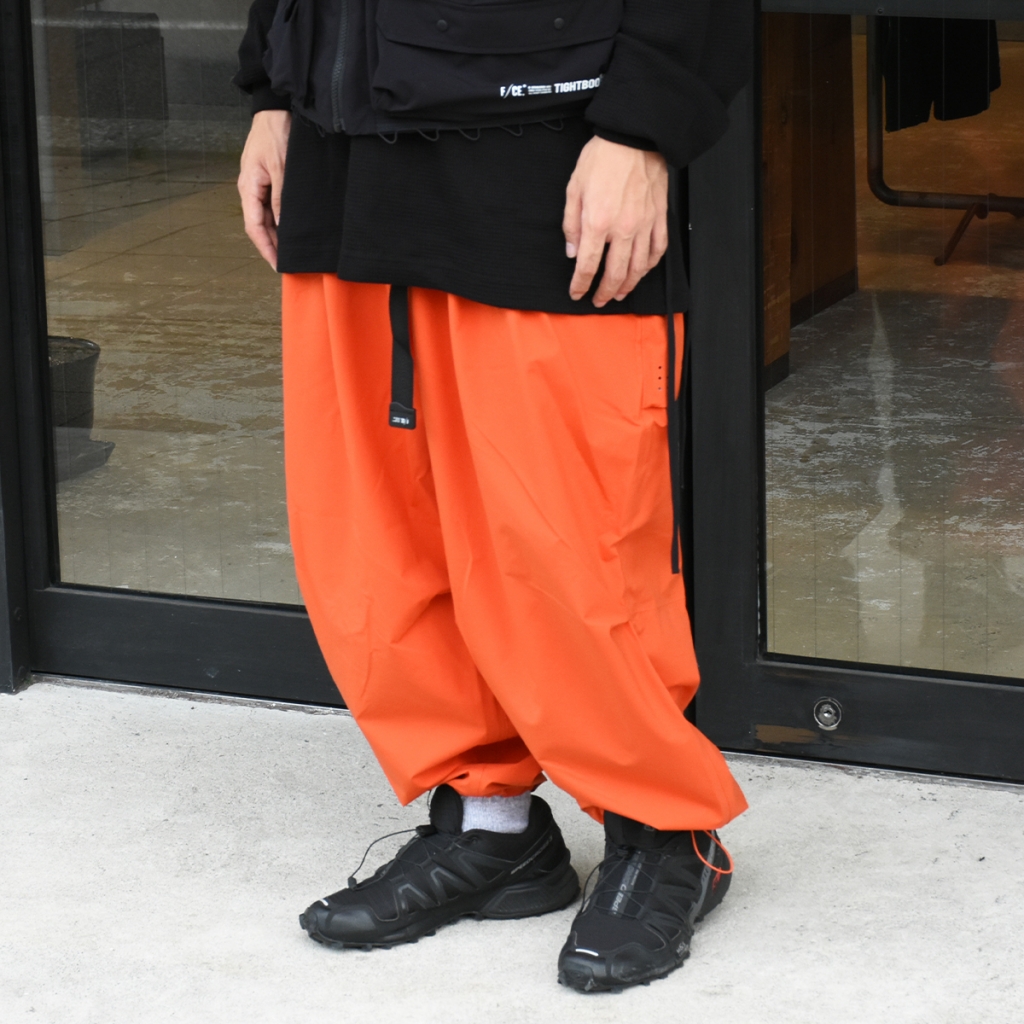 TIGHTBOOTH x F/CE.】RAIN BALLOON PANTS (Orange)- LIEON SHARE