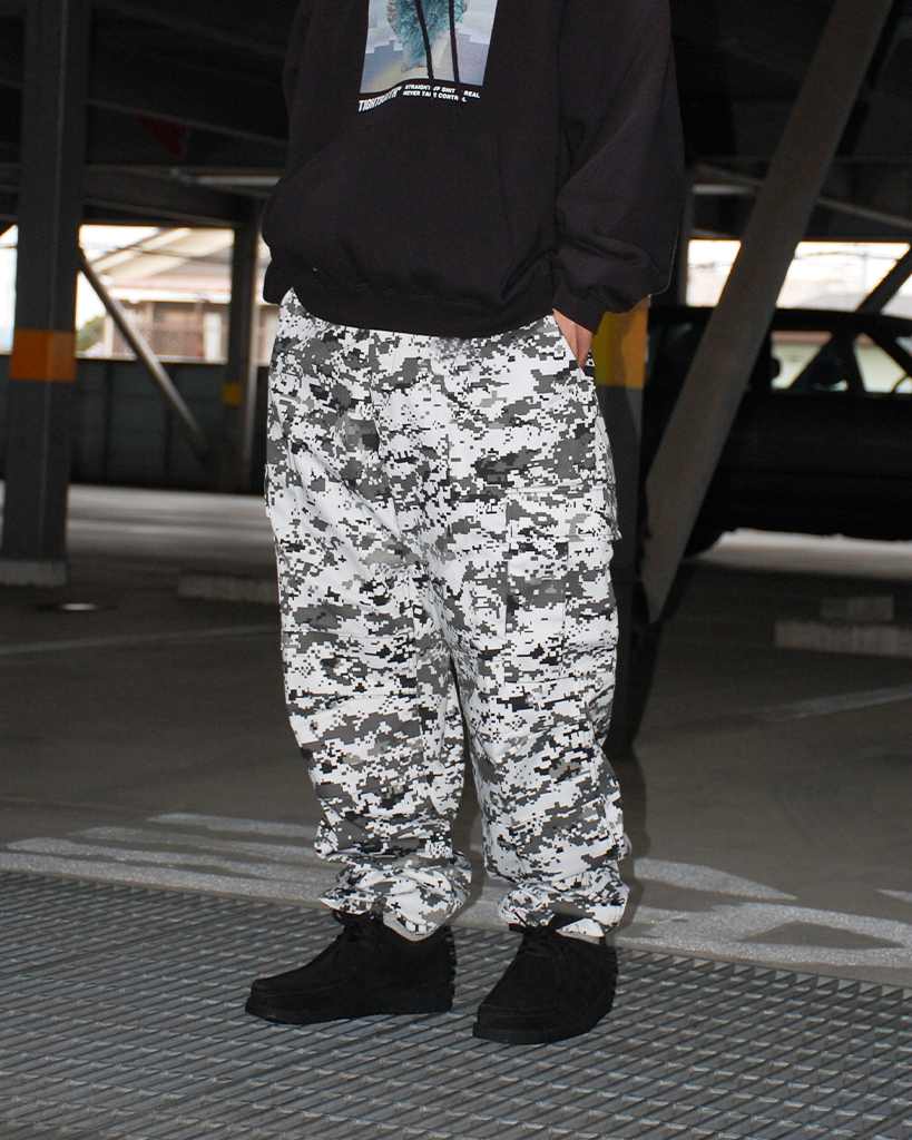 ACU DIGITAL CAMO CARGO PANTS | fussa tokyo japan