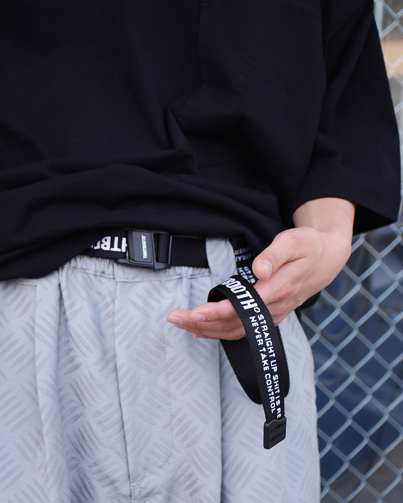 ダイゾー ナチュラル TIGHTBOOTH JACQUARD LOGO BELT | rovian.jp