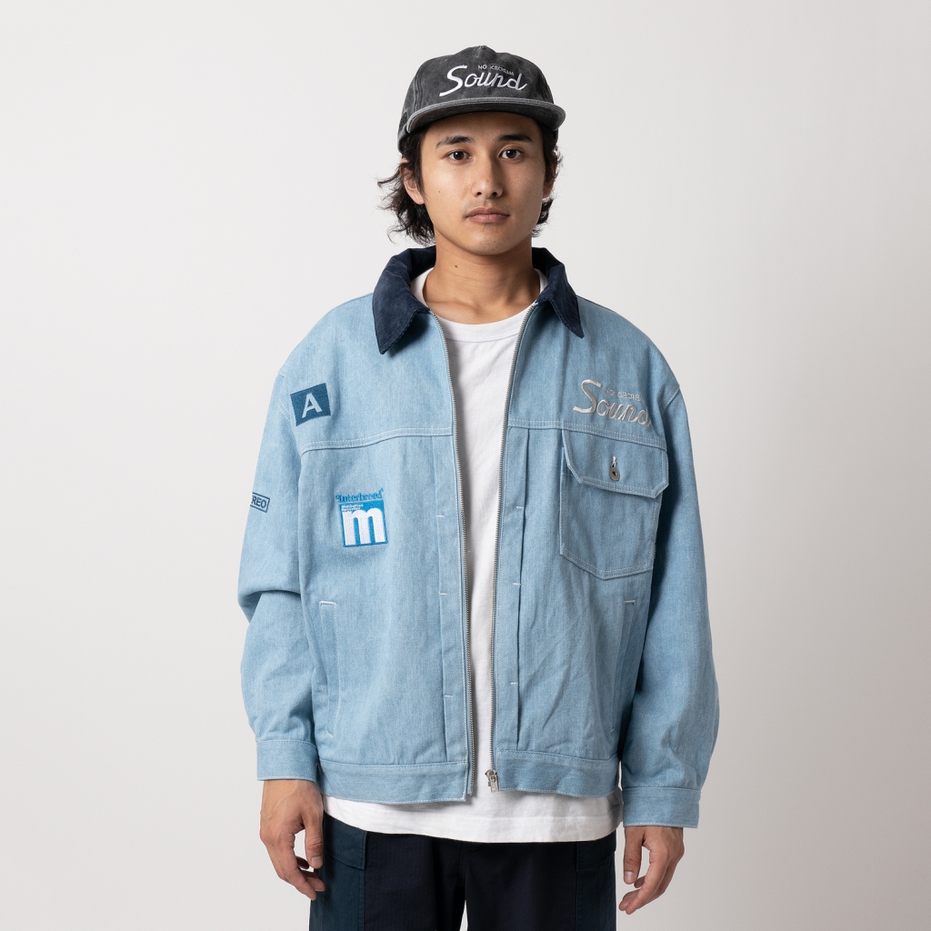 スタジャン デニム INTERBREED INTERBREED×Manhattan Records Collaboration Item | fussa tokyo japan