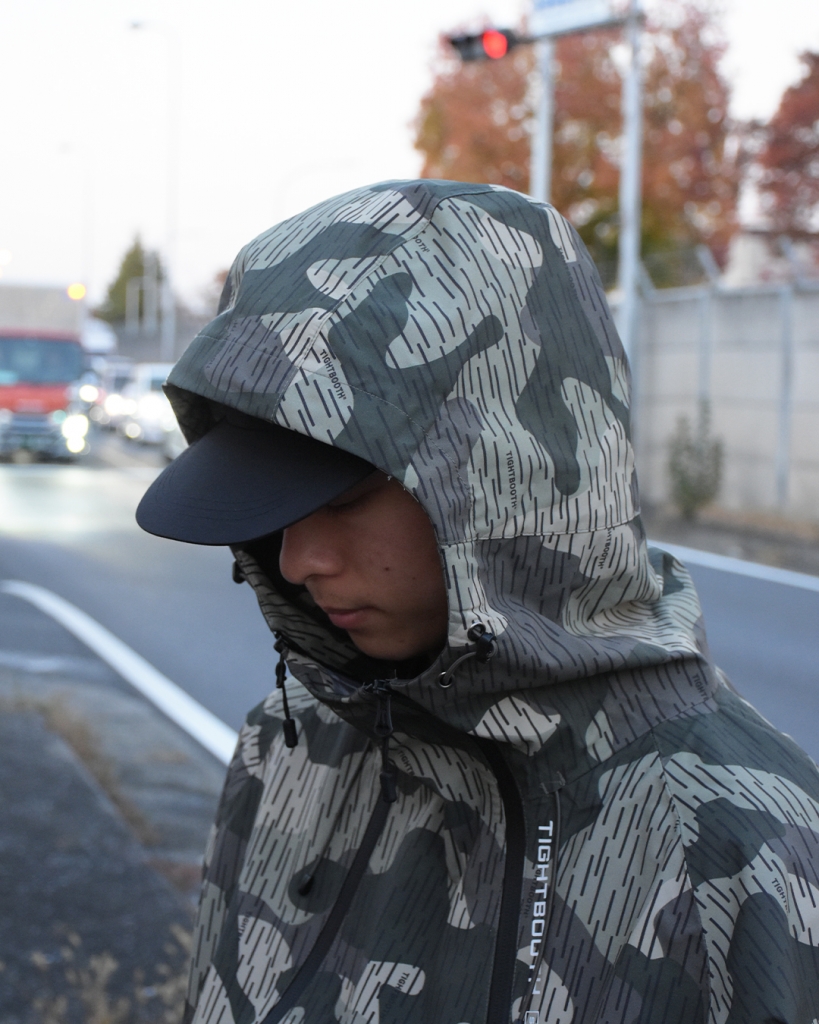 TIGHTBOOTH HOODED BIG COAT Olive - アウター