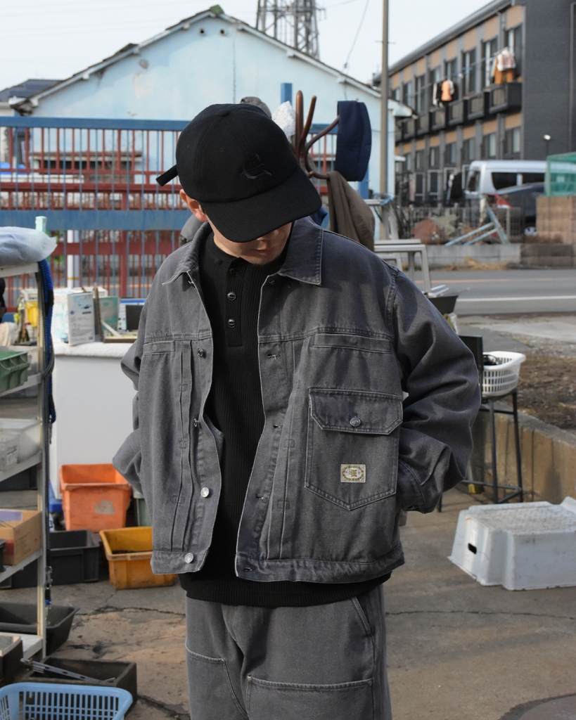 Evisen ブラックデニムジャケット XL 5lack Evisen ブラックデニムジャケット XL 5lack Evisen Skateboards