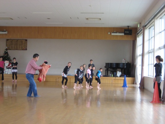 母子稽古見学1