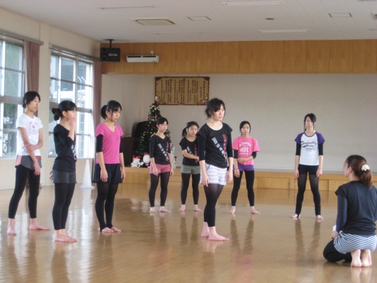 母子稽古見学2