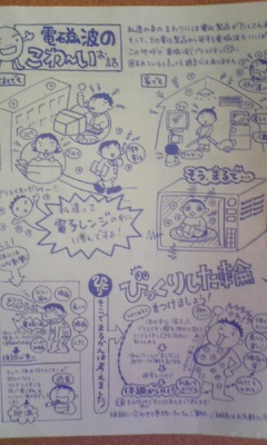 びっくりした輪 チラシ